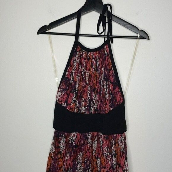 Fame and Partners Halter Halter Maxi Dress Womens Size 2 - Picture 7 of 12
